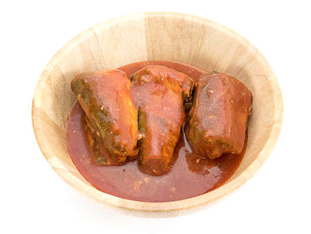 Sardines fish in tomato sauceの写真素材