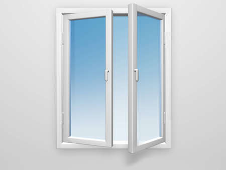 open windowの写真素材