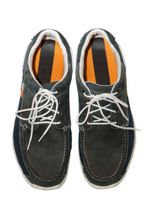 isolated man shoesの写真素材