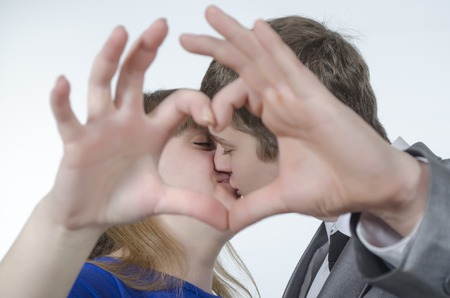 loving couple show chyovstvoの写真素材
