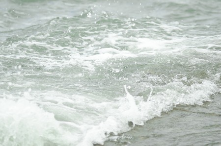 the quiet and peaceful sea during a summer seasonの写真素材