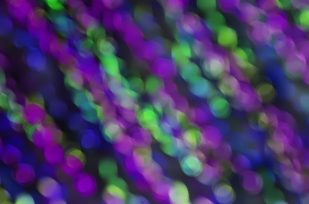 abstract beautiful background from bright Christmas garlandsの写真素材