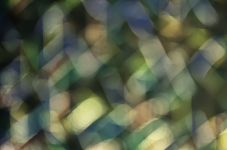 abstract beautiful background from bright Christmas garlandsの写真素材
