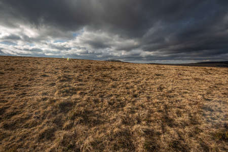 Summits of the Vosges landscape in Winters.の写真素材