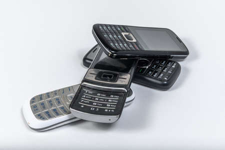 Obsolete used mobile phones for recycling
