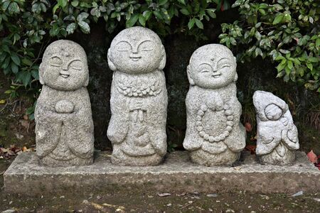 Buddhist sculptures in Japanの写真素材