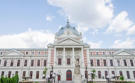 BUCHAREST, ROMANIA - MAY 25, 2014: The Hospital Coltea. The first hospital from Bucharest build in 1704 by Mihail Cantacuzino.のeditorial素材