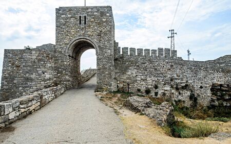 Cape Kaliakra the Gate of 40 virgins, Black sea water, bulgarian coastline.の写真素材