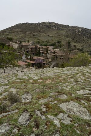 little mountain village Patones de Arriba Spain