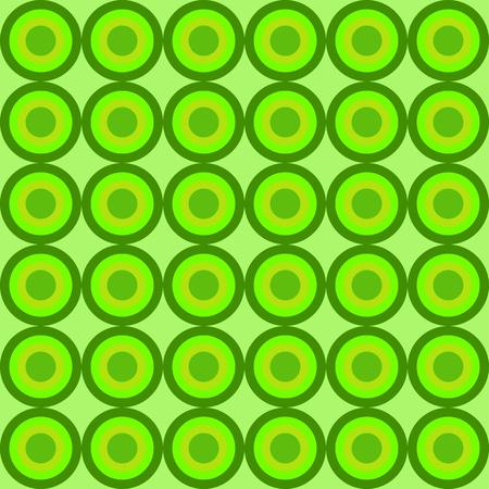 green circles pattern backgroundのイラスト素材