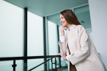 Visionary businesswoman is a strong leaderの写真素材