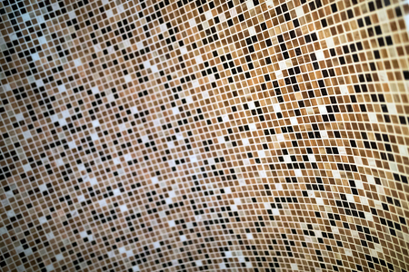 Mosaic tile pattern in spa wellness steam bathの写真素材