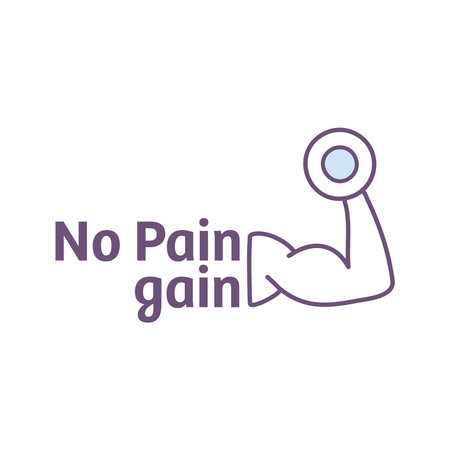 Motivational Workout Quote to Boost Fitness. Gym Inspiration &amp; Fitness Motivationのイラスト素材