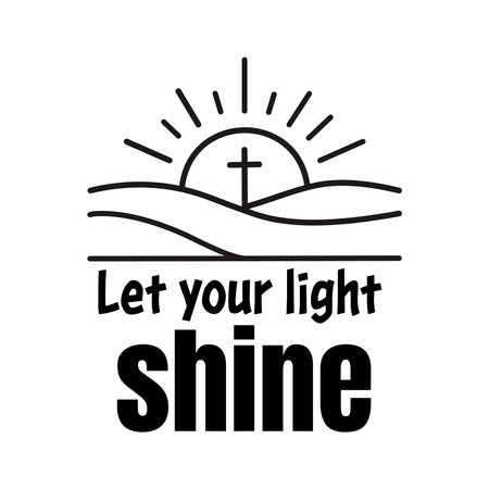 Biblical Phrase, Christian typography for banner, poster, photo overlay, apparel design	
のイラスト素材