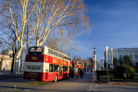 Vienna, Austria - January 4, 2014: Austrian cityのeditorial素材