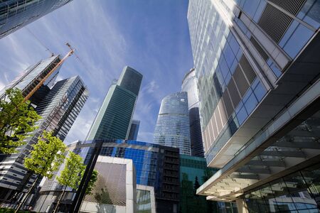 Moscow, Russia - May 9, 2015: The Moscow International Business Center (MIBC) (Moskva-Citi)のeditorial素材