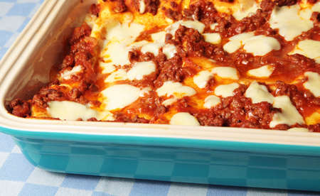 Home made Lasagnaの写真素材