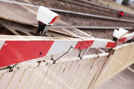 A level crossingの写真素材