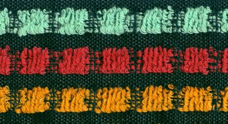 Three-color checkered tricolor texture fabric pattern
