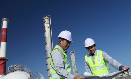 engineer of oil refinery