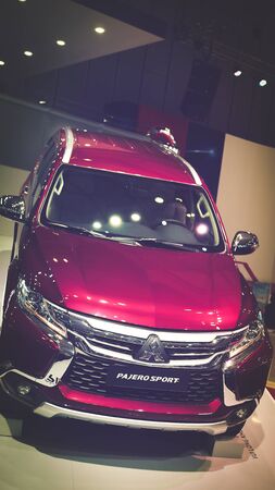 HO CHI MINH / VIETNAM, 04 AUG 2017 - Cars on display at Vietnam motor Show 2017のeditorial素材