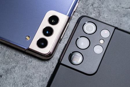 New Apple iPhone 12 Pro Max and iPhone 12 Pro Max.のeditorial素材