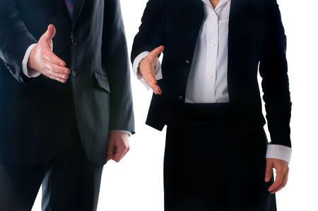 Handshake offerの写真素材