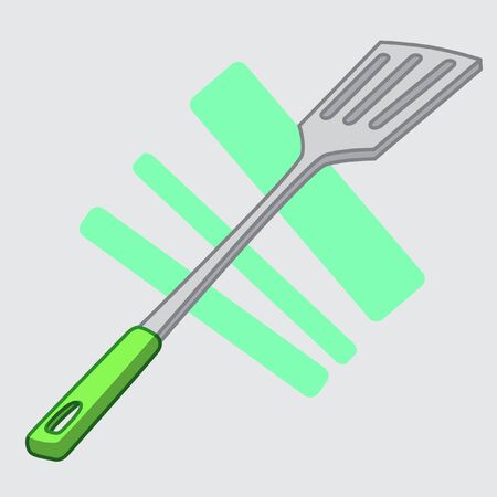 spatula illustrationのイラスト素材