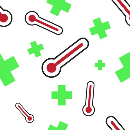 simple seamless health care  patternのイラスト素材