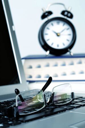 conceptual shot of office work の写真素材