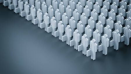 Business worker or human resources in business conceptual image