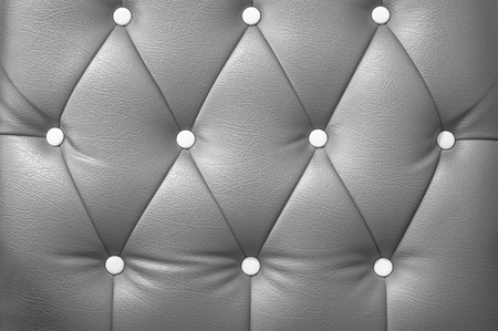 Black leather sheet of the sofa seatの写真素材