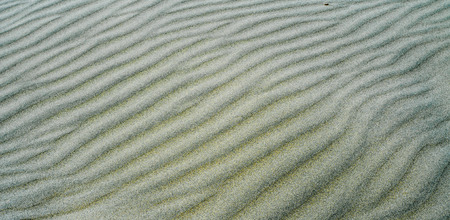 Grey and golden sand ripplesの写真素材