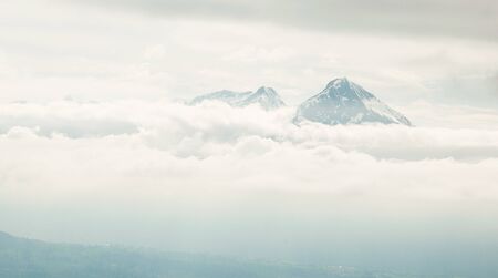 peak in the heaven cloud
