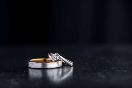 Pair of wedding rings