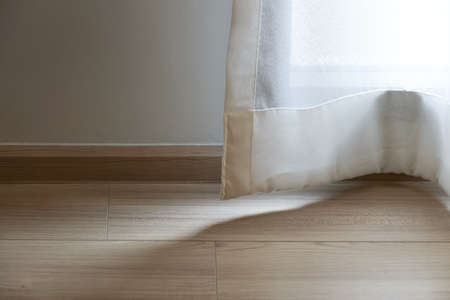 Edge of curtainの写真素材