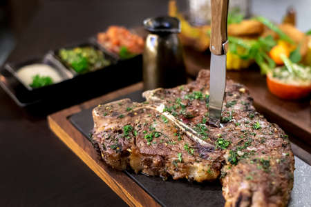 T-Bone Steakの写真素材