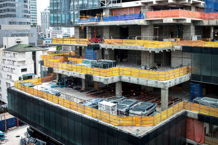 Building construction site