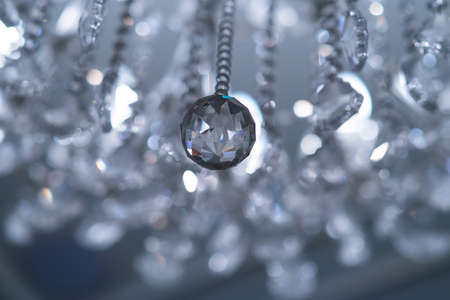 Abstract crystal chandelier - Glamour backgroundの写真素材