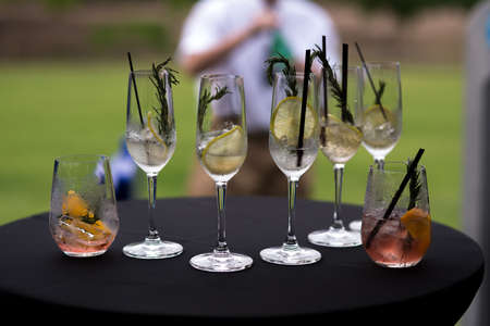 Cocktail  glassesの写真素材