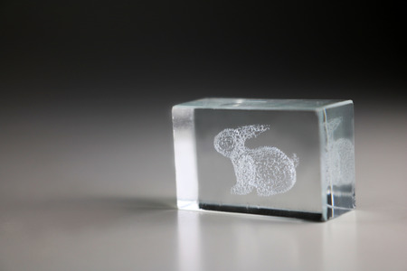 Gift Rabbitの写真素材