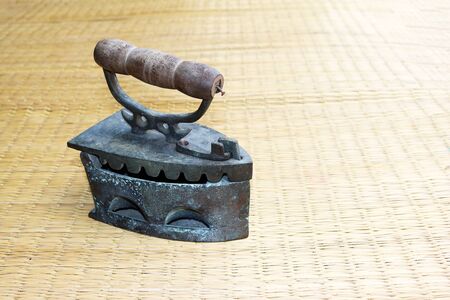 The old ironの写真素材