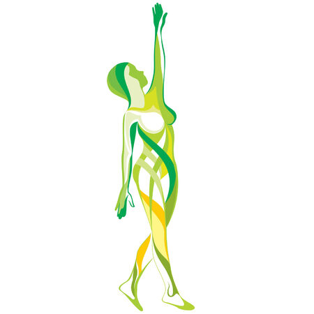 Sports and fitnessのイラスト素材