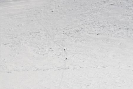 Views of the Glaciers surrounding Mont Blancの写真素材