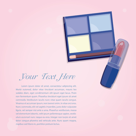 Cosmetic product template. Vector illustrationのイラスト素材