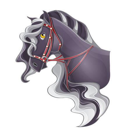 Picture of a horseのイラスト素材