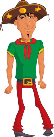 Brazilian machoのイラスト素材
