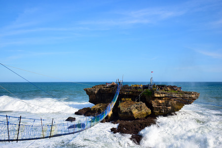 adventure at timang beach indonesia
