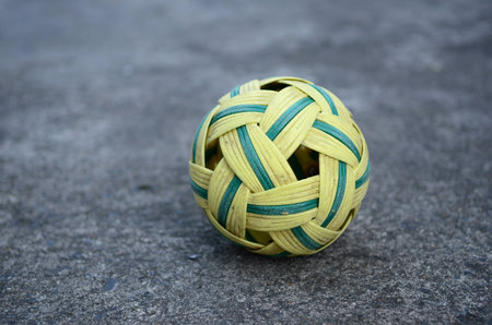 A rattan ball の写真素材