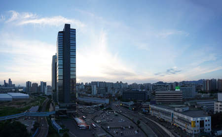 Trains in Yongsan-gu, Seoul, Korea